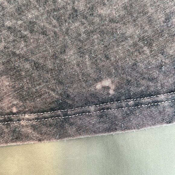 Liberation szS distressed tie dye embellished SS T difficult color to photo GUC - Picture 5 of 7